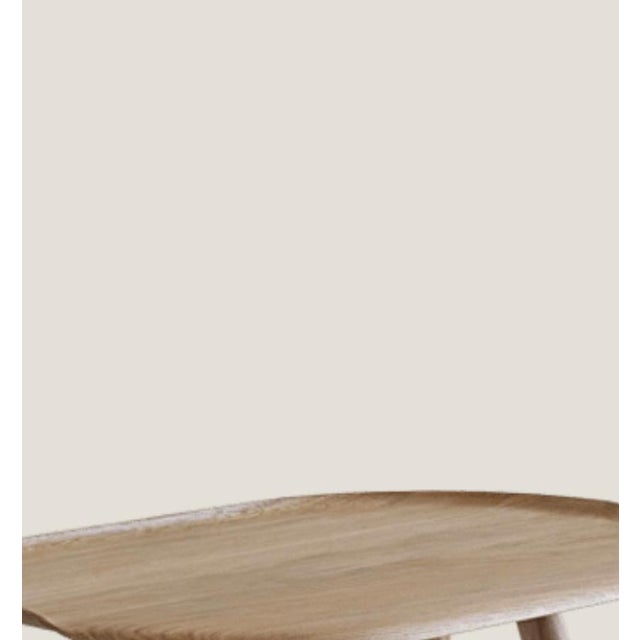 Wood Akande Stool by Jonas Lyndby Jensen for One Collection For Sale - Image 7 of 12