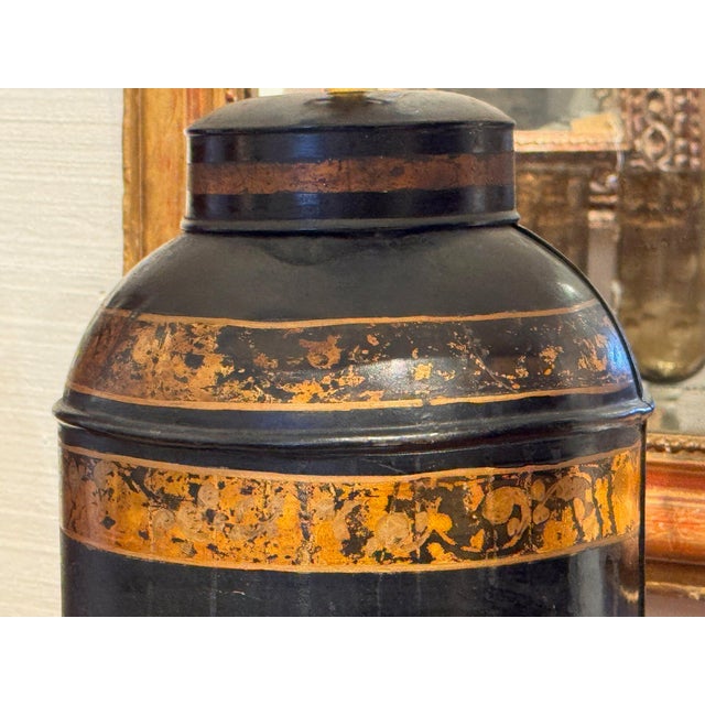 Tea Tin Lamp For Sale - Image 6 of 9