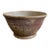 Vintage Studio Pottery Bowl, Signed Large Stoneware, Organic Modern Centerpiece For Sale