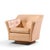 Edward Wormley for Dunbar Style Mid Century Walnut Swivel Lounge Chairs - Pair For Sale In Chicago - Image 6 of 12