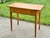 Midcentury Americana Maple Writing Desk With Wooden Knobs For Sale - Image 9 of 12