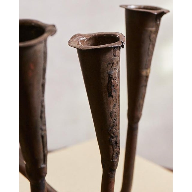 Spanish Revival Taper Candle Holder For Sale - Image 9 of 10