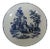 18th Century Chinese Style Worcester Blue & White Porcelain Saucer Dish For Sale
