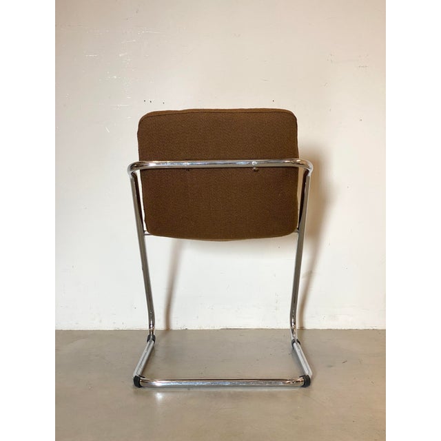 Vintage Steel Dining Chairs, 1970s, Set of 6 For Sale - Image 10 of 15