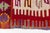 Mid 20th Century Handwoven Multi-Panel Tribal Area Kilim For Sale - Image 9 of 10