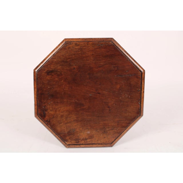 1930s Baroque Style Walnut Occasional Table For Sale - Image 5 of 12