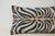 Contemporary Zebra Printed Lumbar Pillow Cover For Sale - Image 3 of 5
