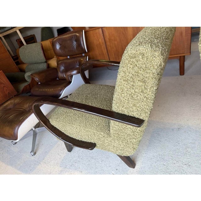 Art Deco Lounge Chairs by Jindrich Halabala, Set of 2 For Sale - Image 18 of 18