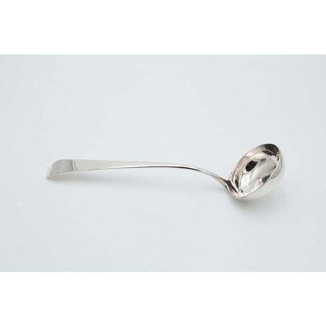 Vintage Silver Soup Ladle, in Good conditions.