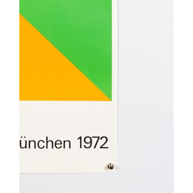 1970s Olympics Serigraph Poster by Max Bill, 1972 For Sale - Image 5 of 9