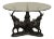 Contemporary Glass Top Bronze Elephants Center Table For Sale