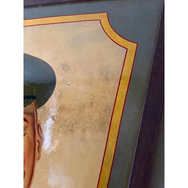 Large Circus Art Sign by Edwin Hall, 1920s For Sale - Image 4 of 5