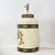 A Pair English Export Hexagonal Tea Caddy Hand-Painted Chinoiserie Landscape Table Lamp For Sale - Image 10 of 11