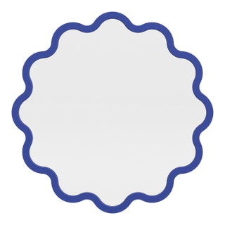 Hvyli Round 120 - Large Wavy Mirror For Sale