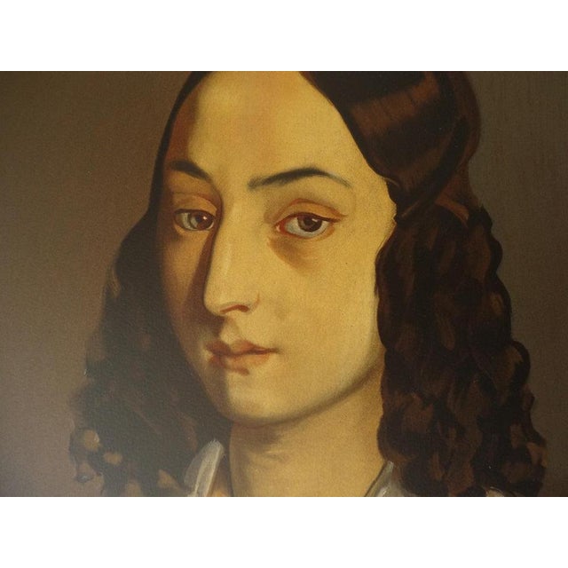 Modern Jean-François Millet, Jeune femme au buste, Lithograph For Sale - Image 3 of 4