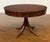Traditional Mahogany Drum Table by Leighton Hall - Showroom Sample For Sale In Atlanta - Image 6 of 7
