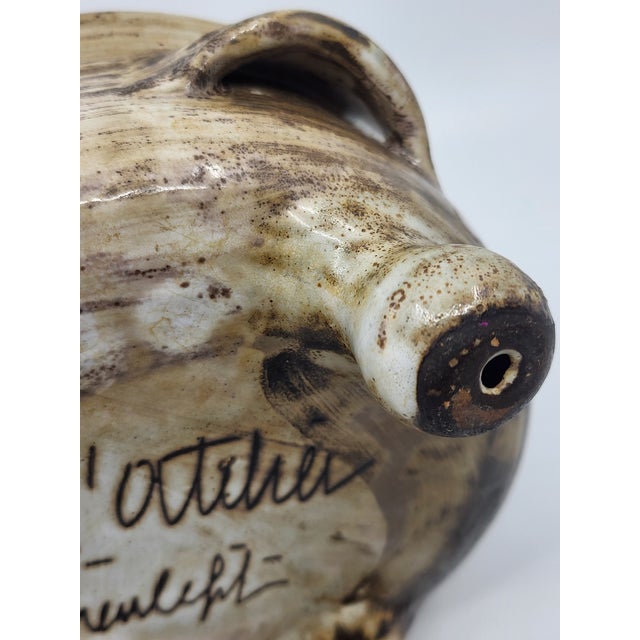 French Tripod Vide Poche by Jacques Pouchain for Atelier Dieulefit, 1960 For Sale - Image 11 of 13