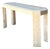 Vintage Tessellated Stone Console Table For Sale