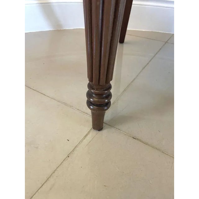 Antique Carved Mahogany Desk Chair For Sale - Image 14 of 15