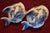 Mid-Century Pair of Blue Willow Personal Ashtray Fish Shaped For Sale - Image 9 of 18