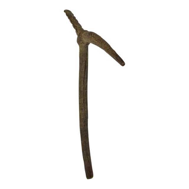 Early 20th Century Senufo Carved Staff Côte d'Ivoire Pearson Collection For Sale