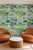 Golf Course Toile Grasscloth Wallpaper by House Party | 6 Yards For Sale - Image 4 of 7
