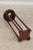 Baker Mahogany Round Plant Lamp Stand For Sale - Image 11 of 13
