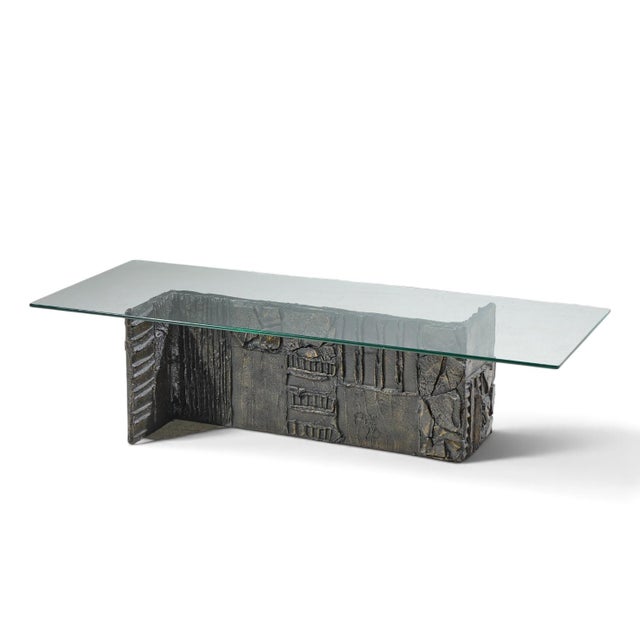 Mid-Century Modern Paul Evans for Directional Pe70 Mid Century Signed Resin Coffee Table For Sale - Image 3 of 8