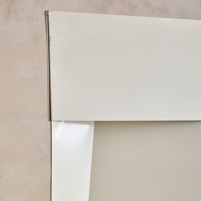 Metal Danish "Slack I" Ivory Metal Floor Lamp by Mart Van Schijndel for Martech, 1979 For Sale - Image 7 of 11