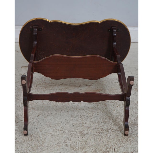 Antique 19th Century French Kidney Tiered Occasional Table For Sale - Image 13 of 13