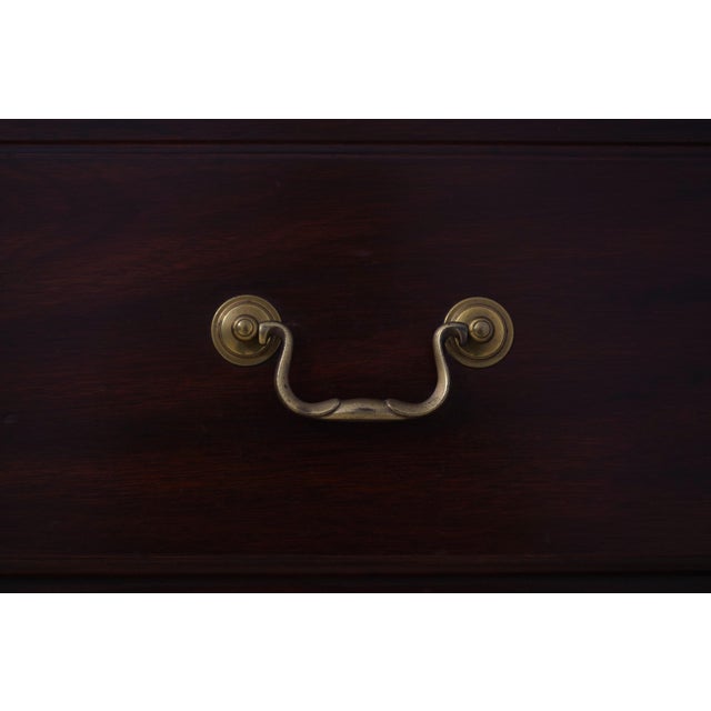 Henkel Harris Model #165 Mahogany Dome Top Armoire Cabinet For Sale - Image 9 of 18