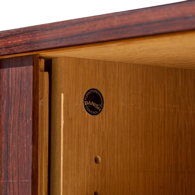 Hans Wegner for Ry Møbler Ry-25 President Mid Century Rosewood Credenza For Sale - Image 10 of 10
