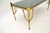 Metal Vintage French Brass and Marble Coffee Table, 1960s For Sale - Image 7 of 9