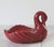 Maroon Vintage Maroon Ceramic Soap or Trinket Dish For Sale - Image 8 of 9