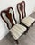 Late 20th Century Vintage Queen Anne Style Dining Chairs - Pair For Sale - Image 5 of 11