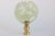 Chinese Celadon Hued Chinese Lamp Finial on Brass Hardware For Sale - Image 3 of 3