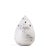 Japanese Modern Goccia Raku White Ceramic Incense Holder For Sale - Image 6 of 6