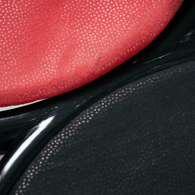 Black Black Vis-a-Vis Chair by Herbert Ohl for Lübke, 1980s For Sale - Image 8 of 15