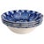 Ceramic Vintage 1960s Mid-Century Modern Alfred Meakin “Palma” Blue & White Dinnerware Set Service for 4+, Staffordshire England, English Ironstone, 26 Pieces For Sale - Image 7 of 12