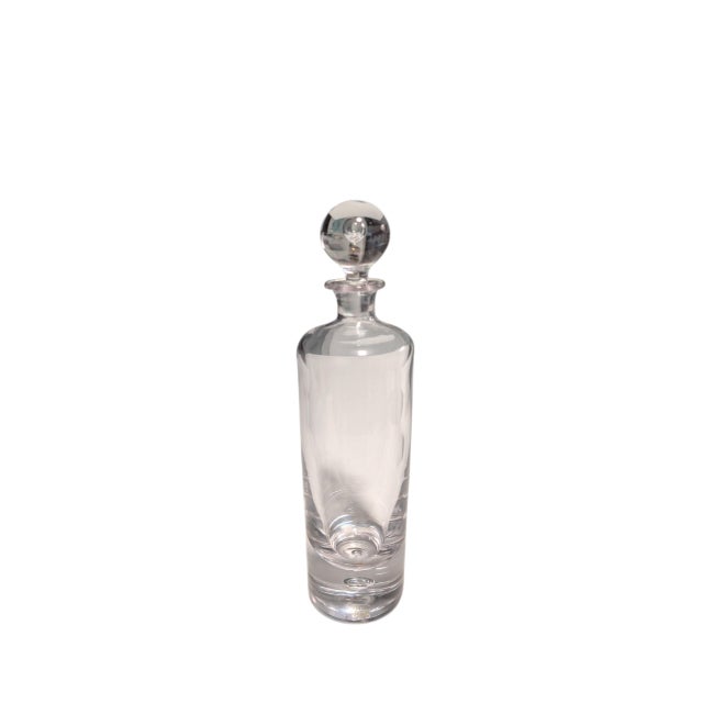 Mid-Century Modern 1960s Mid-Century Modern Kosta Boda Sweden "Pippi" Crystal Decanter by Vicke Lindstrand For Sale - Image 3 of 12