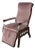 Antique 19th C Victorian Walnut Mechanical Reclining Library Chair Chaise Lounge For Sale