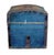 Antique Swedish Painted Pine and Metal Chest For Sale - Image 4 of 8