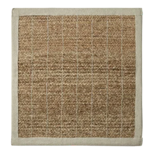 Rug & Kilim Natural Textured Braided Mat Rug, 8' x 8'