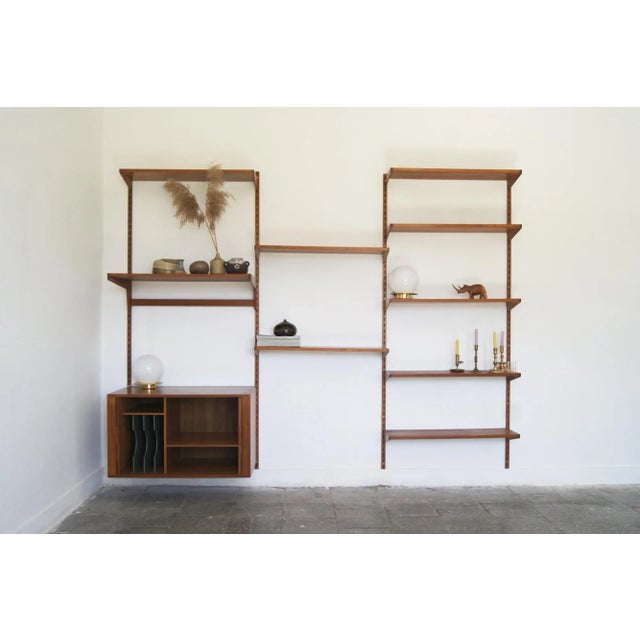 Mid-Century Modern Wall Unit by Kai Kristiansen for FM Mobler, 1960s For Sale - Image 4 of 13