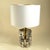A rare, striking table lamp designed by gaetano sciolari for italian sciolari lighting during the 1970's. The lamp is...