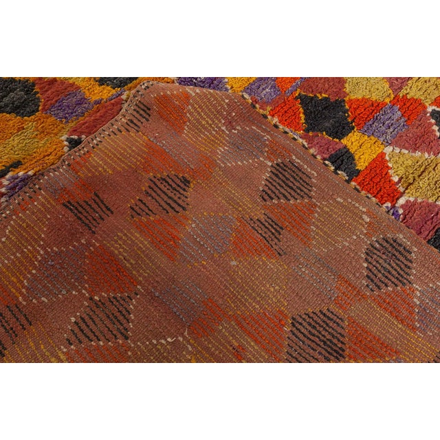 Mid 20th Century Doris Leslie Blau Vintage Moroccan Rug For Sale - Image 5 of 9