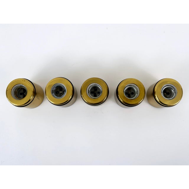 SP 14 Ceiling Lamps by Gino Sarfatti for Arteluce, Italy, 1960s, Set of 5 For Sale - Image 12 of 18