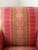 1990s Vintage Traditional English Roll Arm Accent Chair in Rose & Olive Jacquard For Sale - Image 5 of 6