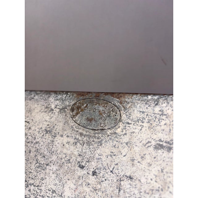Early 20th Century Industrial Farmhouse Hanging Metal Basin For Sale In Chicago - Image 6 of 12