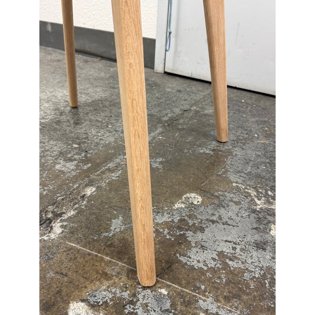 White Article Mara Carrara Marble Café Table For Sale - Image 8 of 12